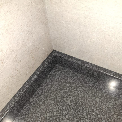 Столешница в ванной комнате из искусственного камня Staron QM289