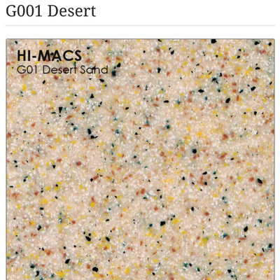 Hi-macs G-01 Desert Sand